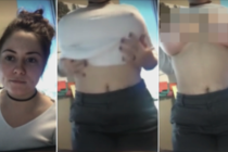 can believe that. arab wife shows her shaven pussy has analogue?