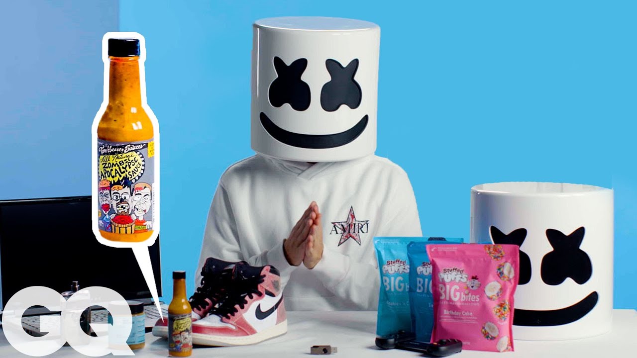 10 Things Marshmello Can’t Live Without | GQ