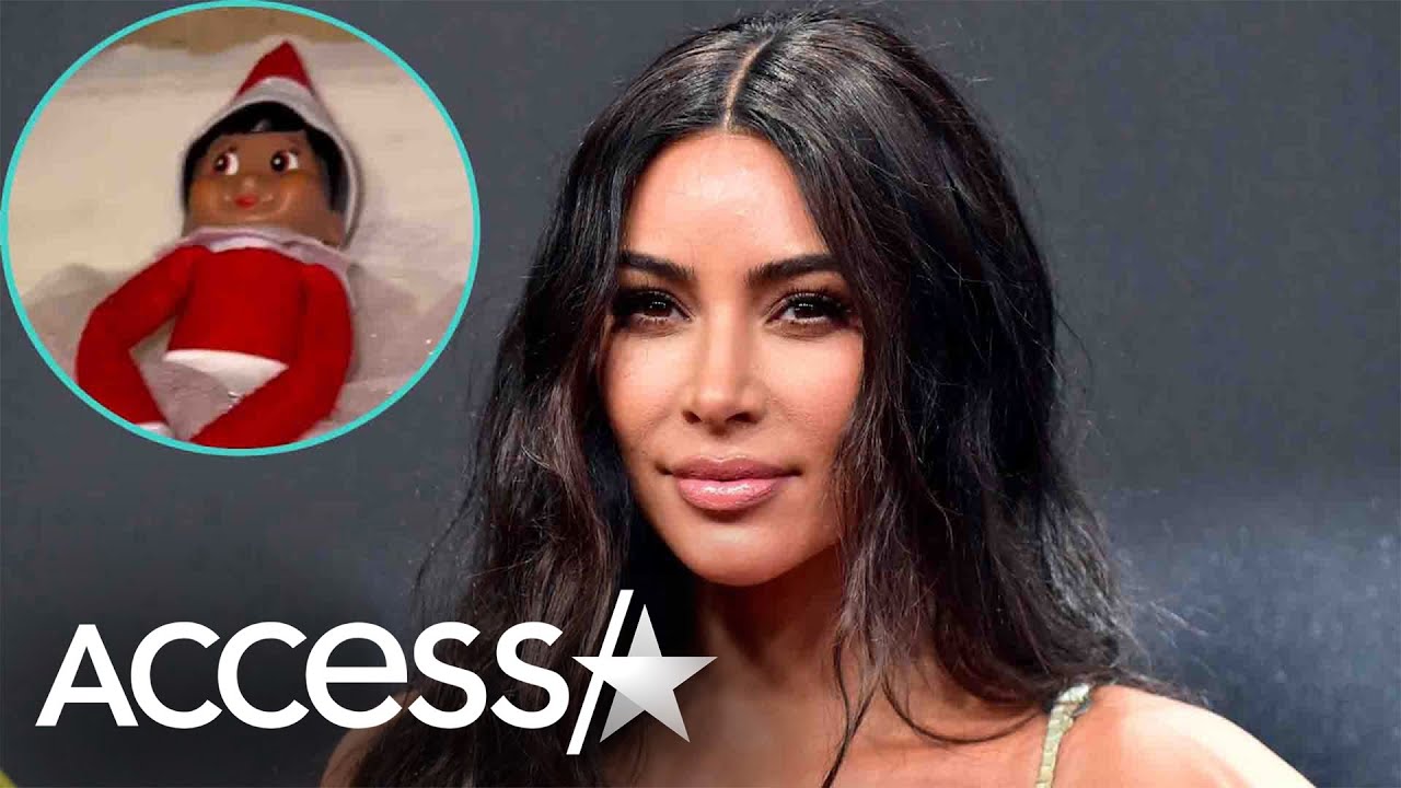 Kim Kardashian’s Daughter Chicago & Niece Dream Deny Messing w/ Elf On The Shelf